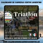 Flyer de 1° Campeonato Triatlón San Andrés de Giles 2024