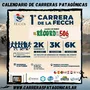 Flyer de 1° Carrera de la FECCH 2023