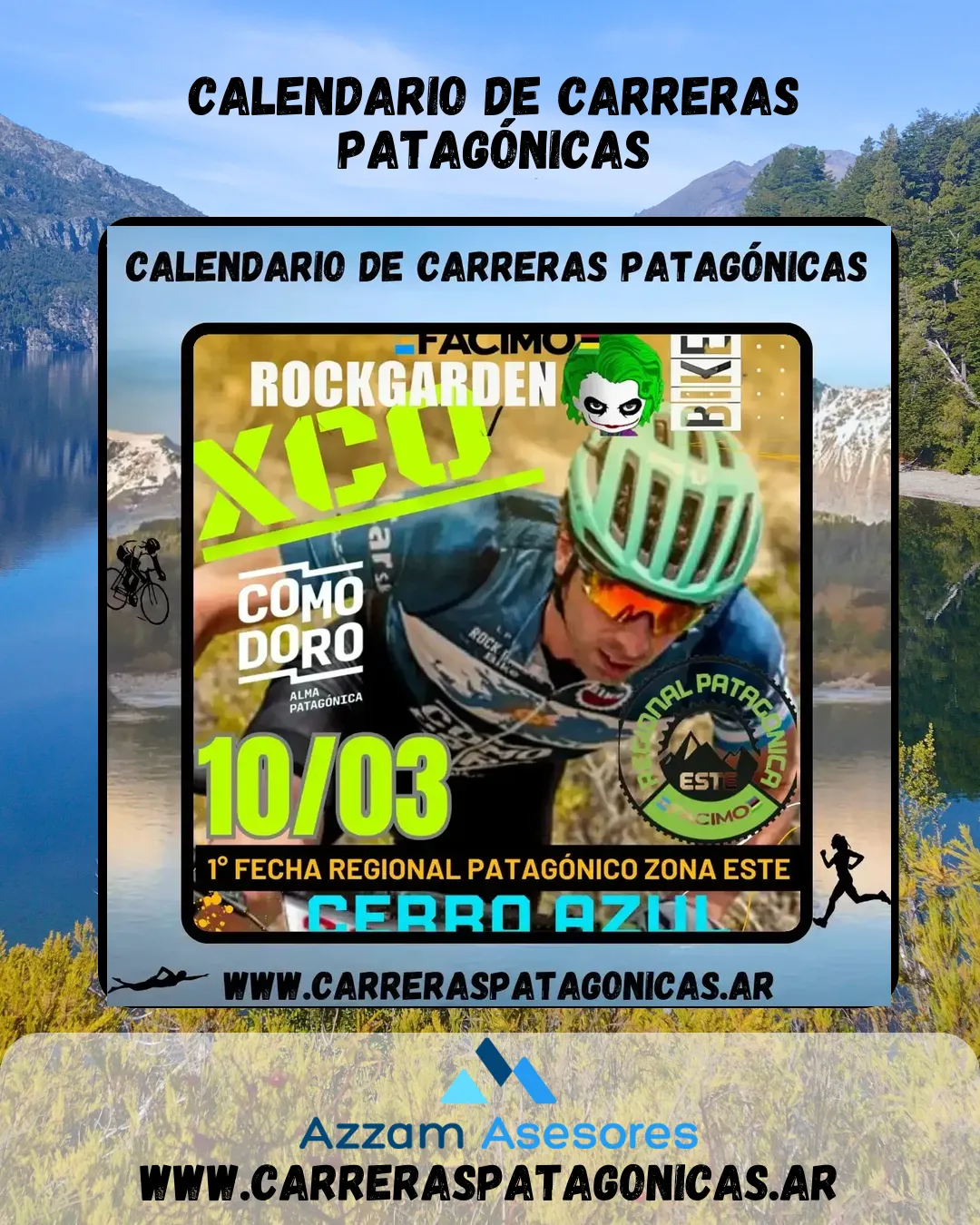 Flyer de 1° Fecha: Rock Garden 2024