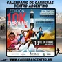 Flyer de 10K Claromecó 2024