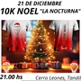 Flyer de 10K Noel «La Nocturna» 2024