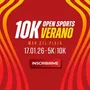 Flyer de 10K Open Sports Verano 2026