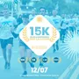 Flyer de 15K Día de la Independencia por la Patria 2026