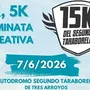 Flyer de 15K Segundo Taraborelli – Tres Arroyos 2026