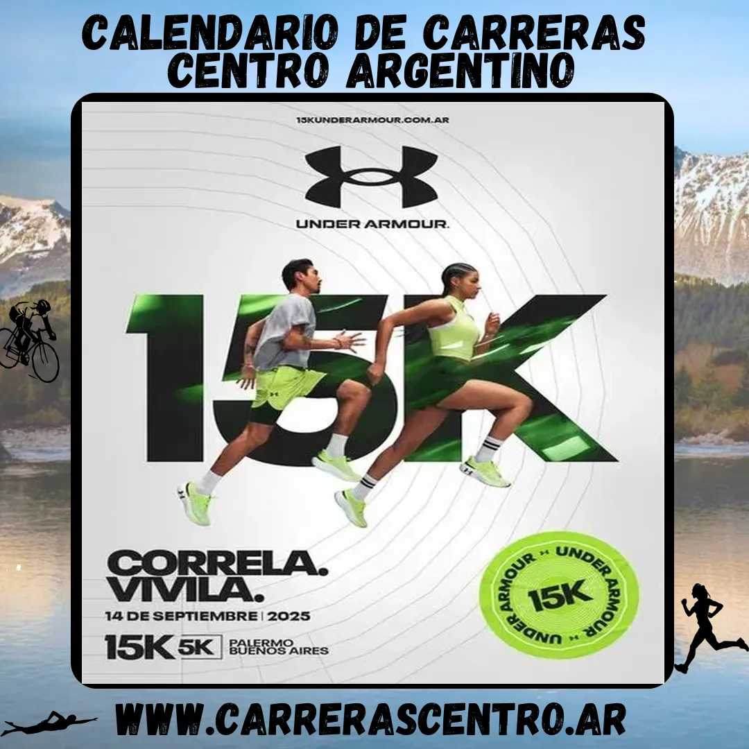 Flyer de 15K Under Armour 2025