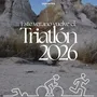Flyer de 1era Fecha-Triatlón Gaiman 2026
