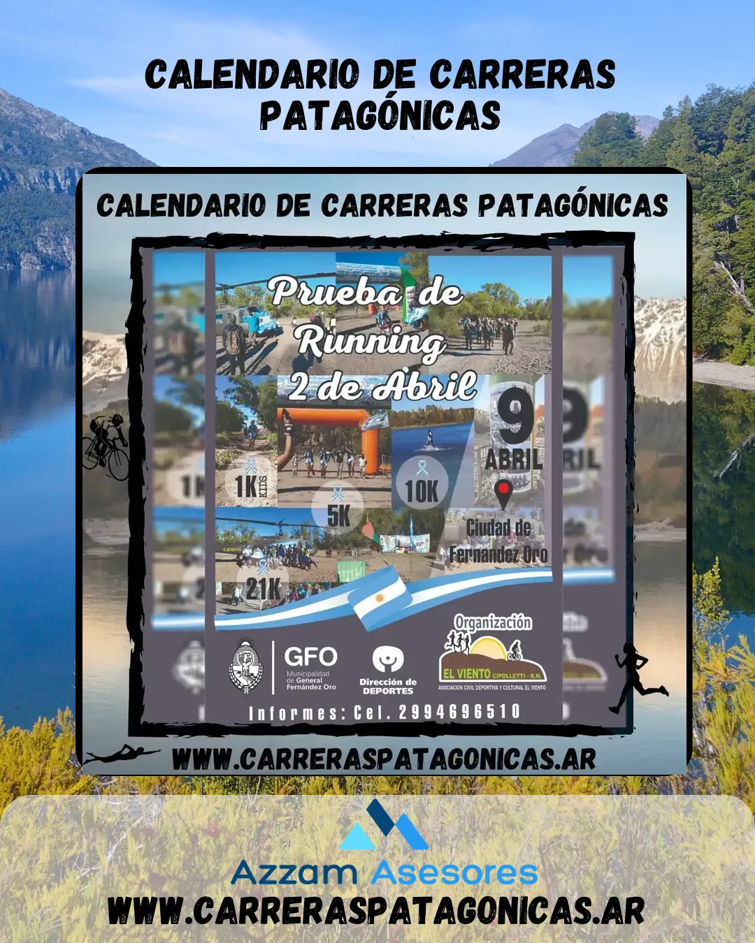 Flyer de 2 de abril – Prueba de Running 2023