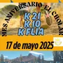 Flyer de 21K Aniversario El Cholar 2025