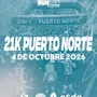 Flyer de 21K Puerto Norte 2026