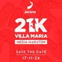 Flyer de 21K Villa María 2024