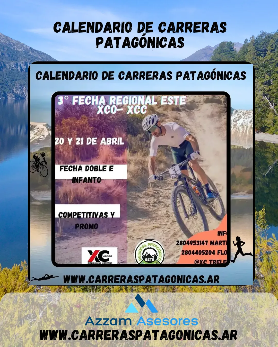 Flyer de 3° Fecha Campeonato Regional FACIMO Zona Este 2024