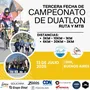 Flyer de 3ra Fecha del Campeonato de Duatlón 2025