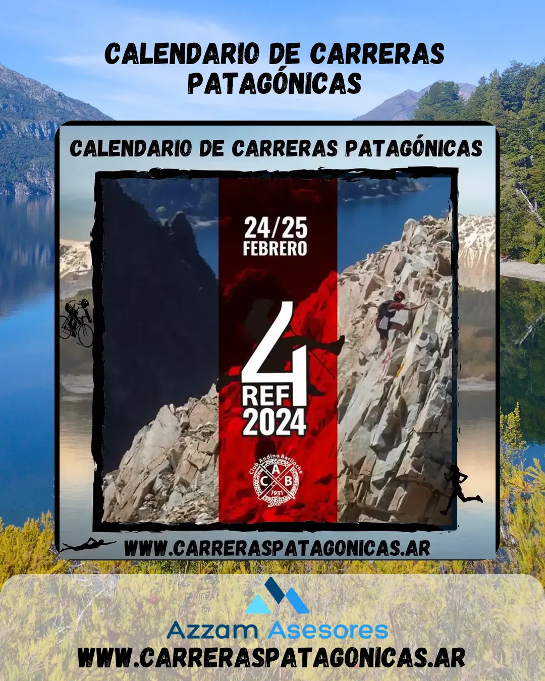 Flyer de 4 REFUGIOS 2024