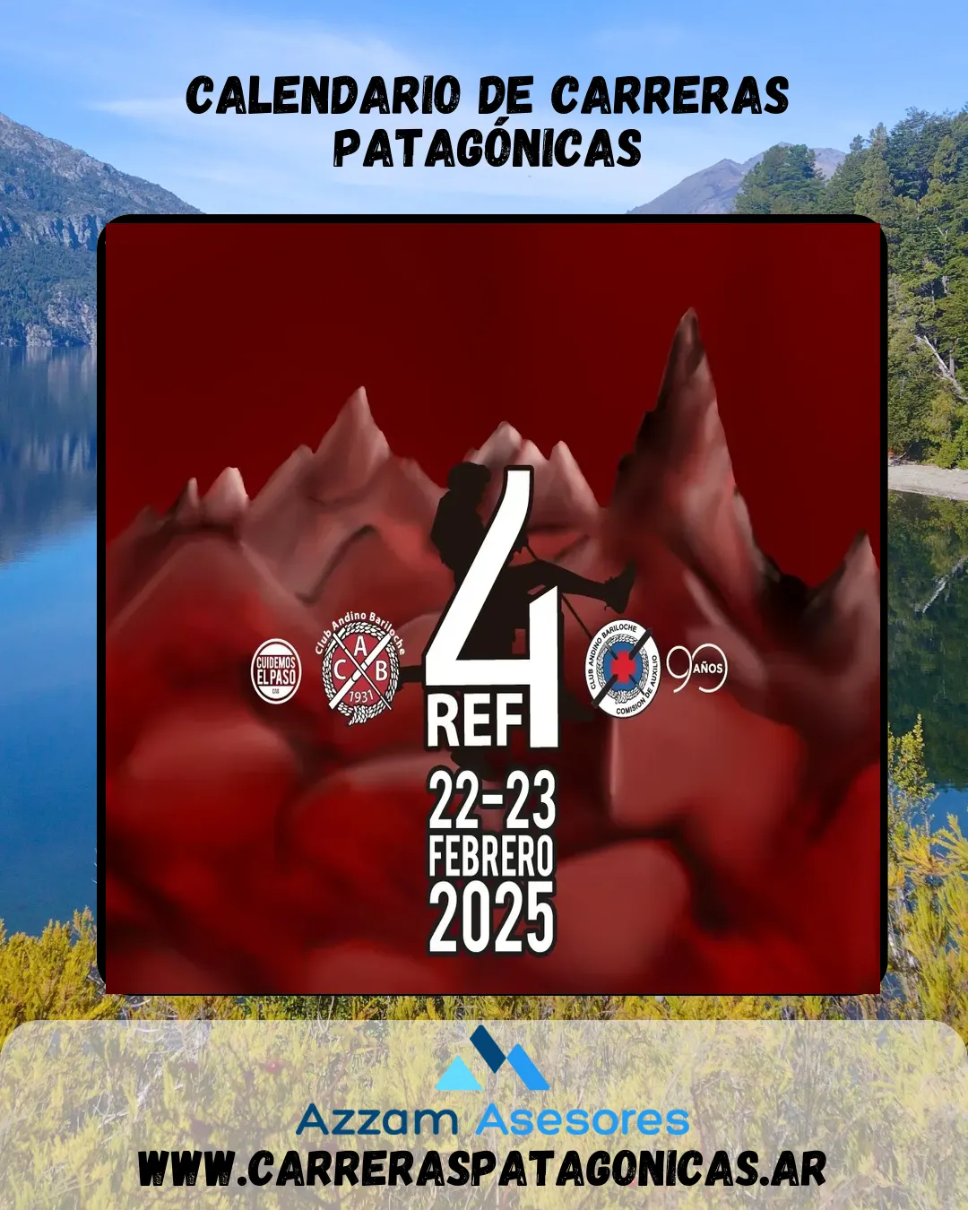 Flyer de 4 REFUGIOS 2025