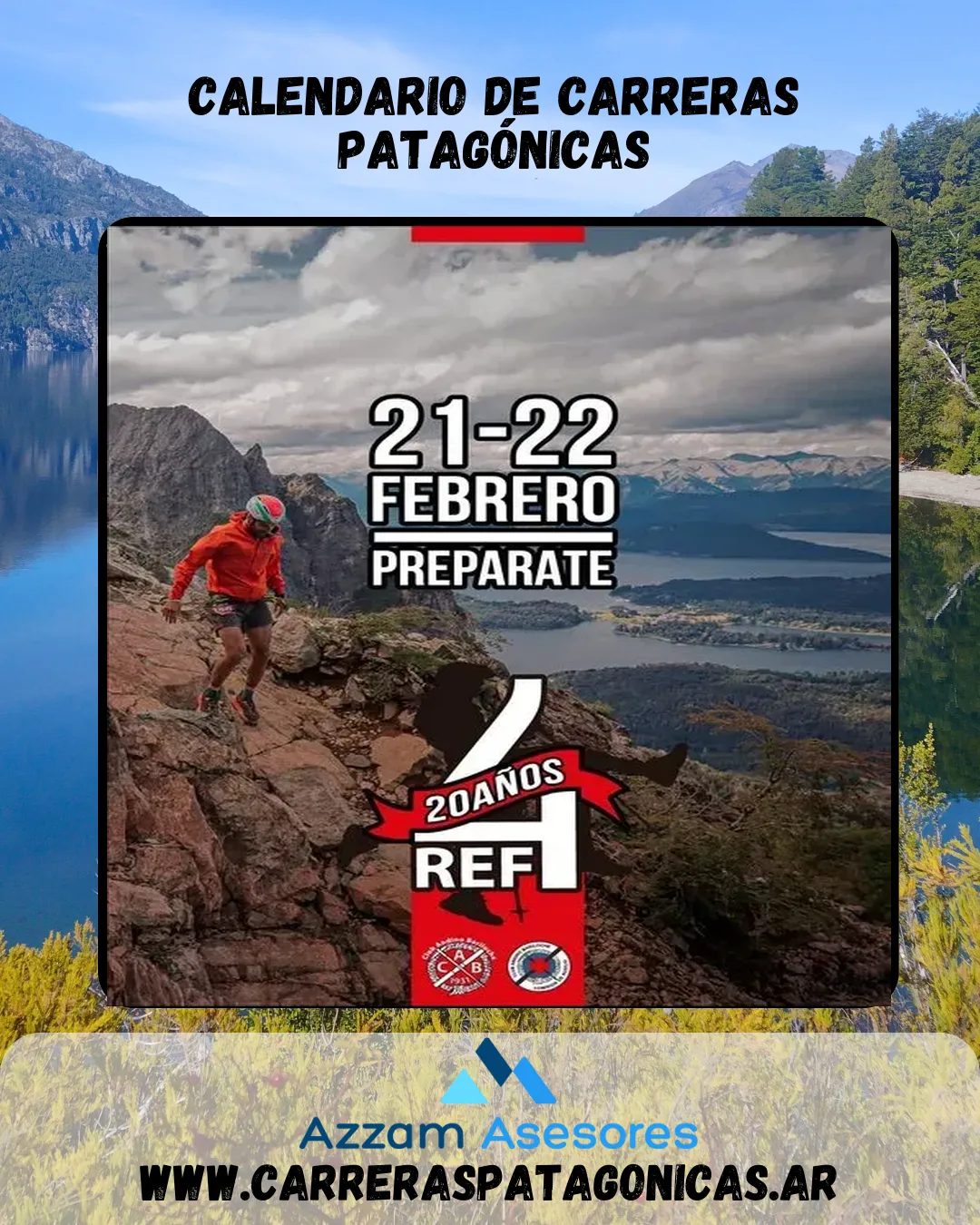 Flyer de 4 REFUGIOS 2026