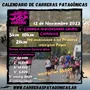Flyer de 6° Corrida Aniversario Grupo Comahue 2023
