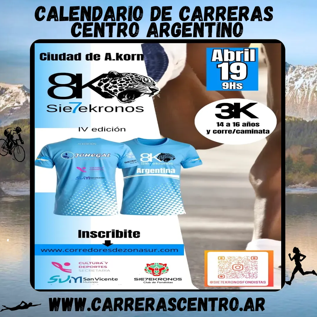 Flyer de 8K Sie7ekronos 2026