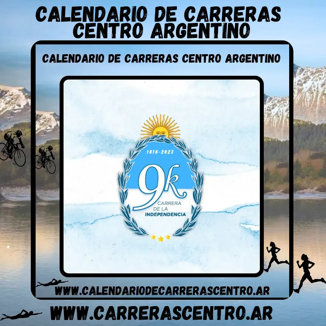 Flyer de 9K Día de la Independencia 2024