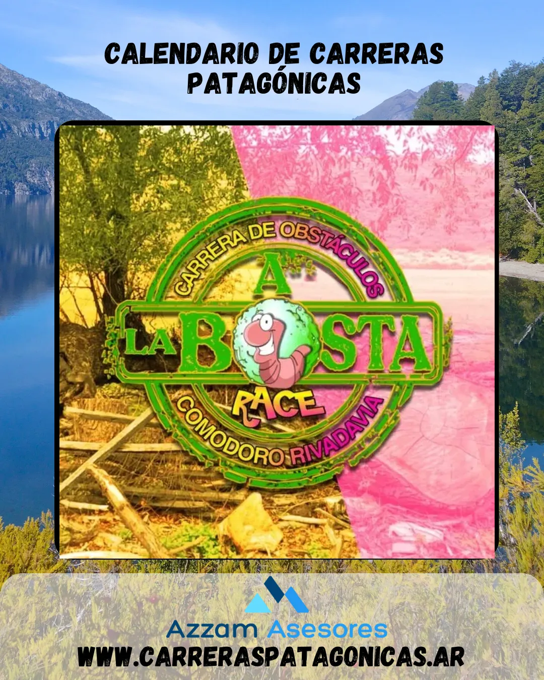 Flyer de A LA BOSTA RACE – CARRERA CON OBSTÁCULOS 2022