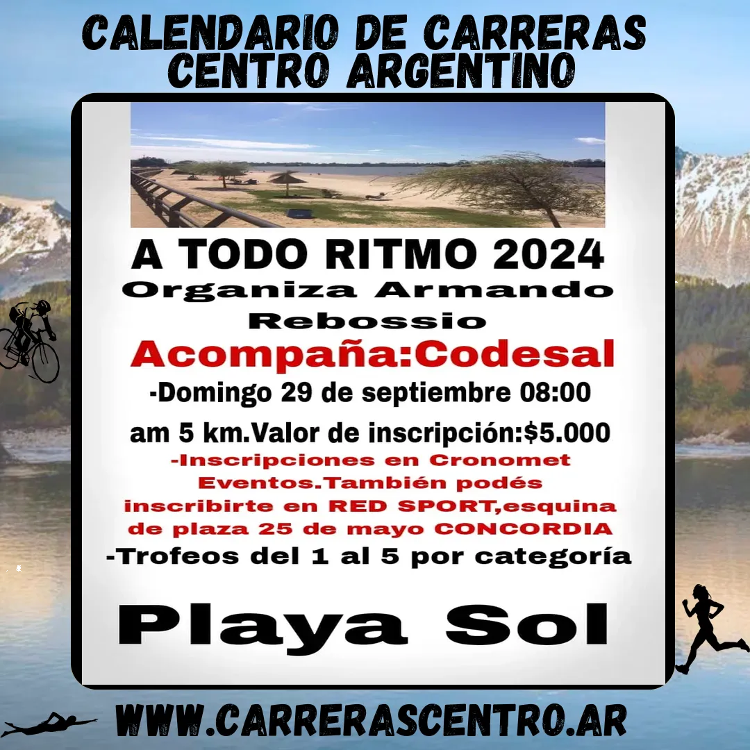 Flyer de A Todo a Ritmo 2024