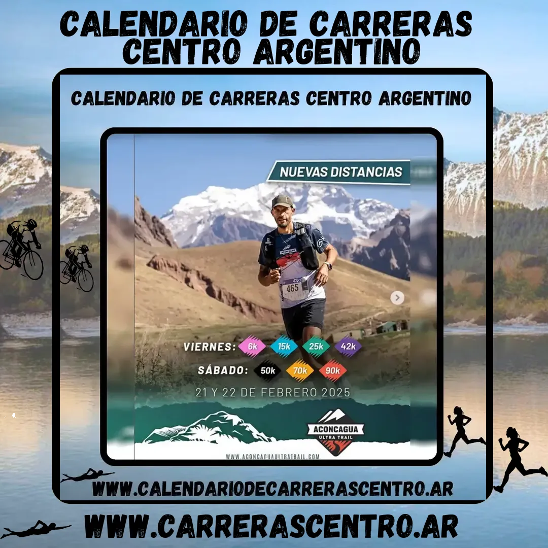 Flyer de Aconcagua Ultra Trail 2025