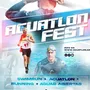 Flyer de Acuatlón Fest 2025