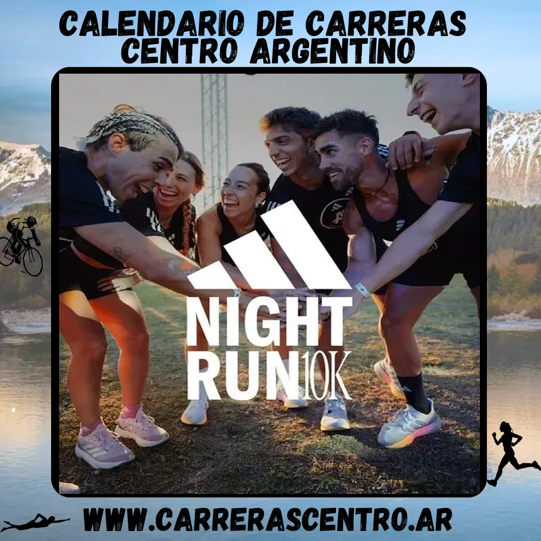 Flyer de Adidas 10K Night Run 2025