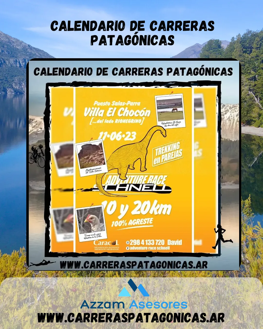Flyer de ADVENTURE RACE SCHNELL 2023