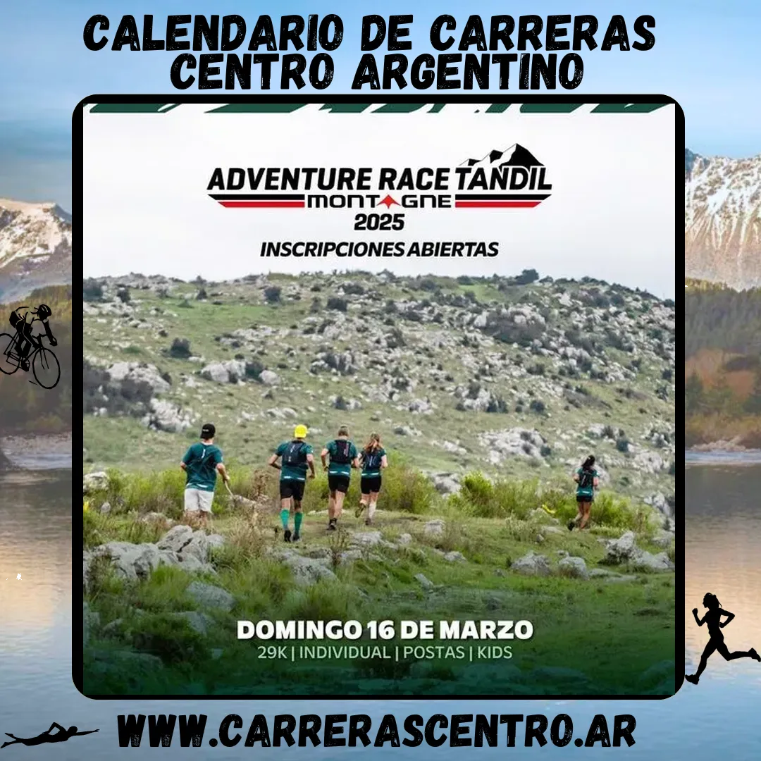 Flyer de Adventure Race Tandil 2025