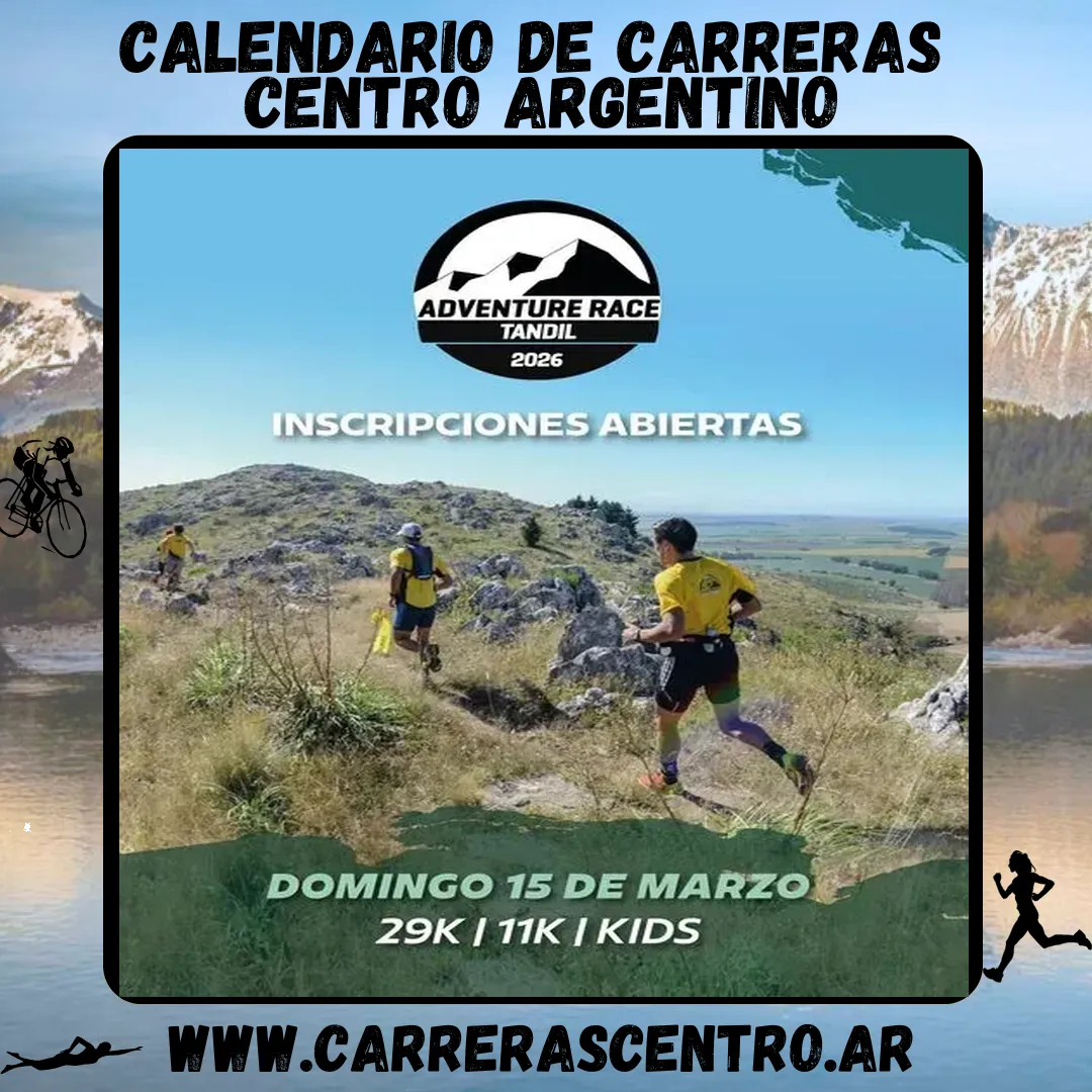 Flyer de Adventure Race Tandil 2026