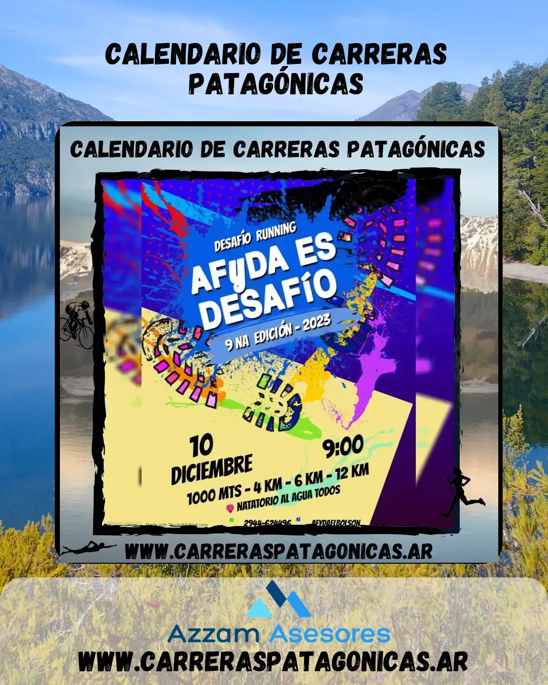 Flyer de AFyDA es Desafío 2023