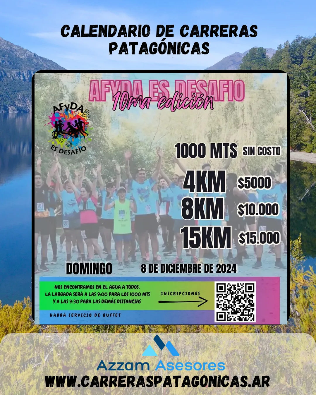 Flyer de AFyDA es Desafío 2024