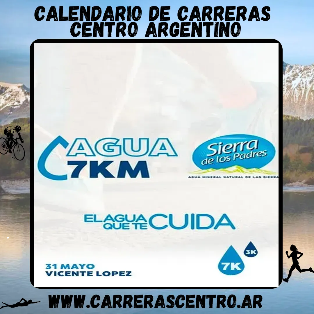 Flyer de Agua 7K 2026