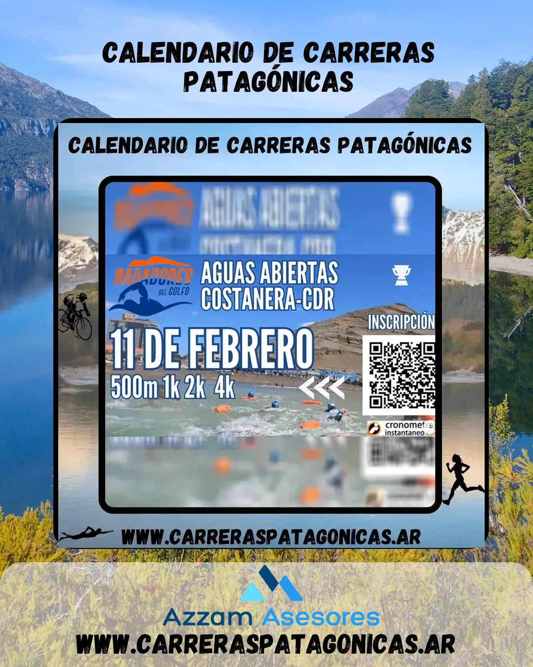 Flyer de Aguas Abiertas CDR 2024