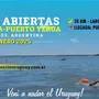 Flyer de Aguas Abiertas Concordia Puerto Yeruá 2025