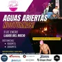 Flyer de Aguas Abiertas Nocturnas en Lagos del Rocio 2025