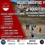 Flyer de Aguas Abiertas y Aquatlón San Miguel del Monte 2025