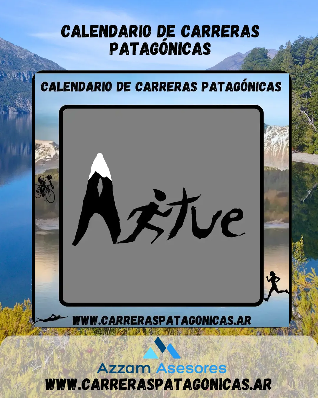 Flyer de Aitue Trail 2024