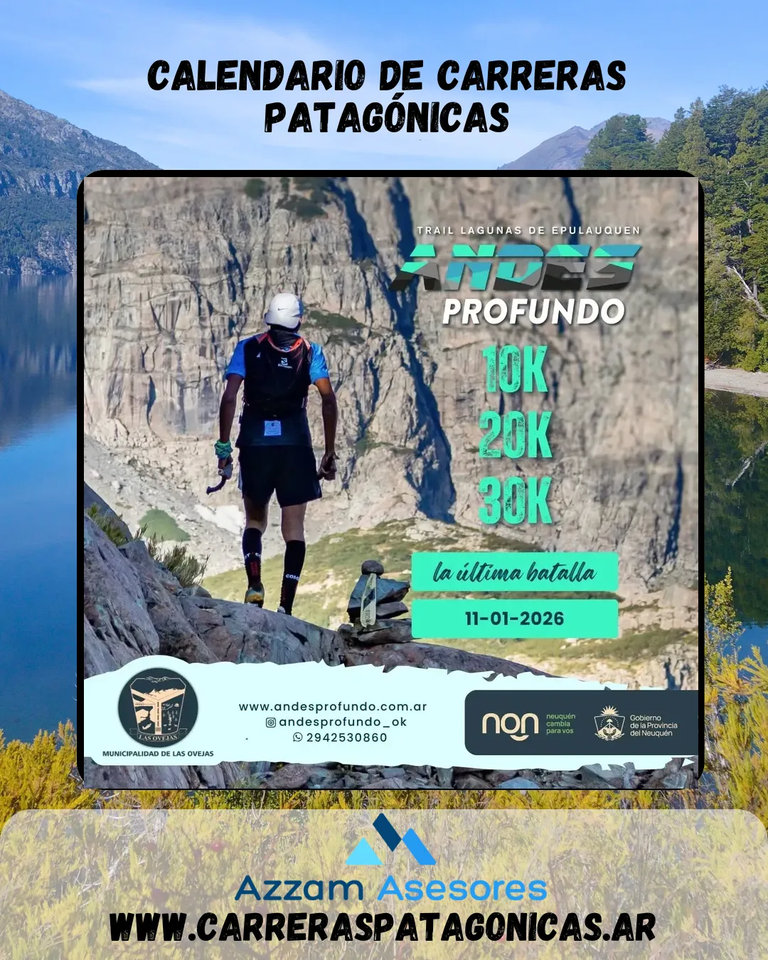 Flyer de Andes Profundo 2026