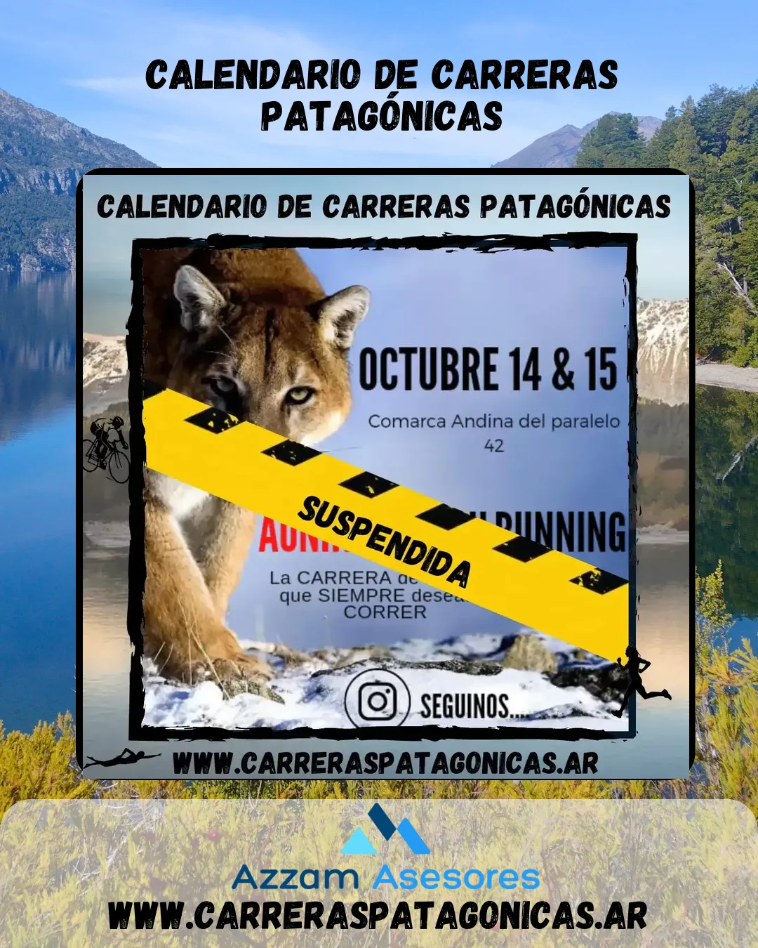 Flyer de Aonikenk Trail Running 2023