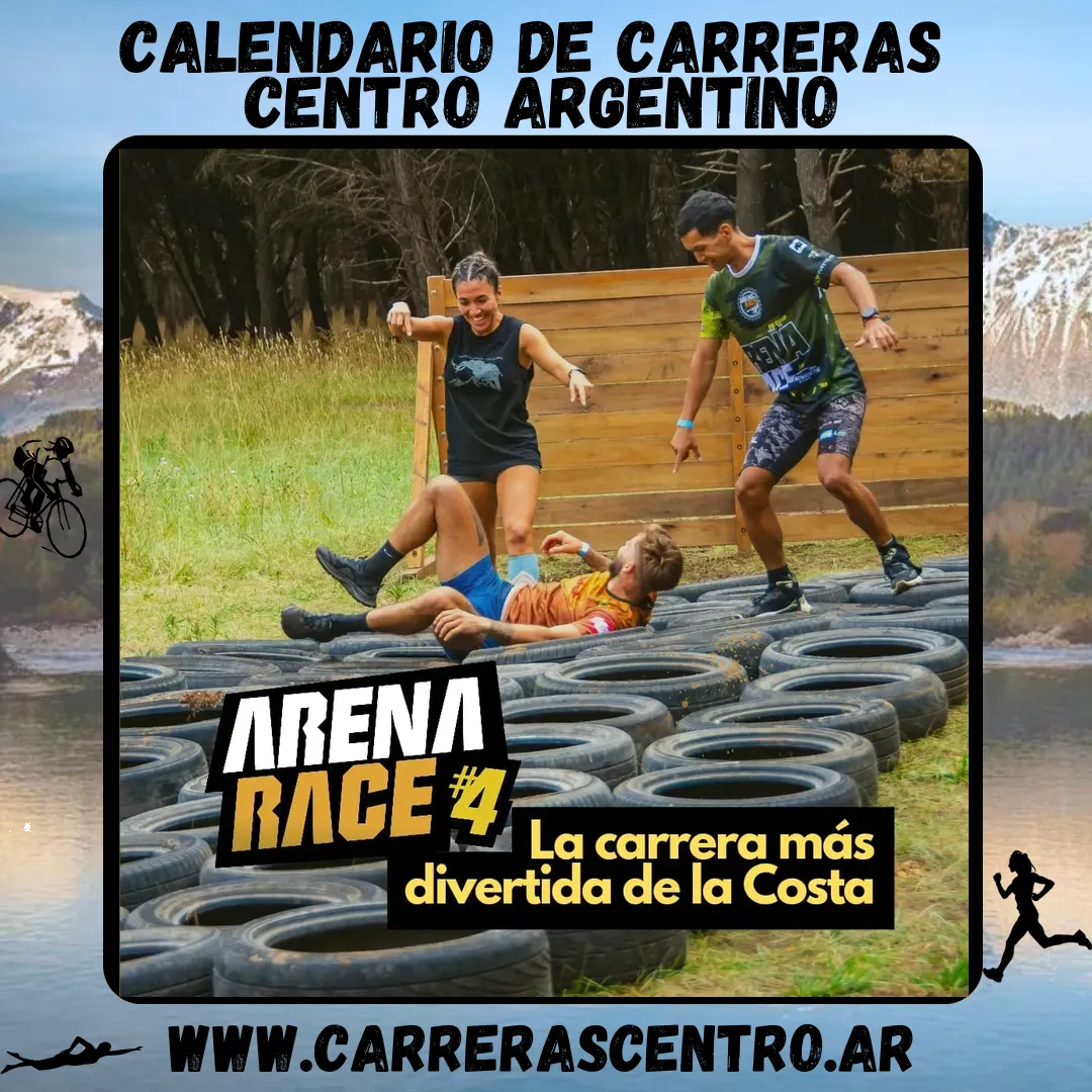 Flyer de Arena Race 2025