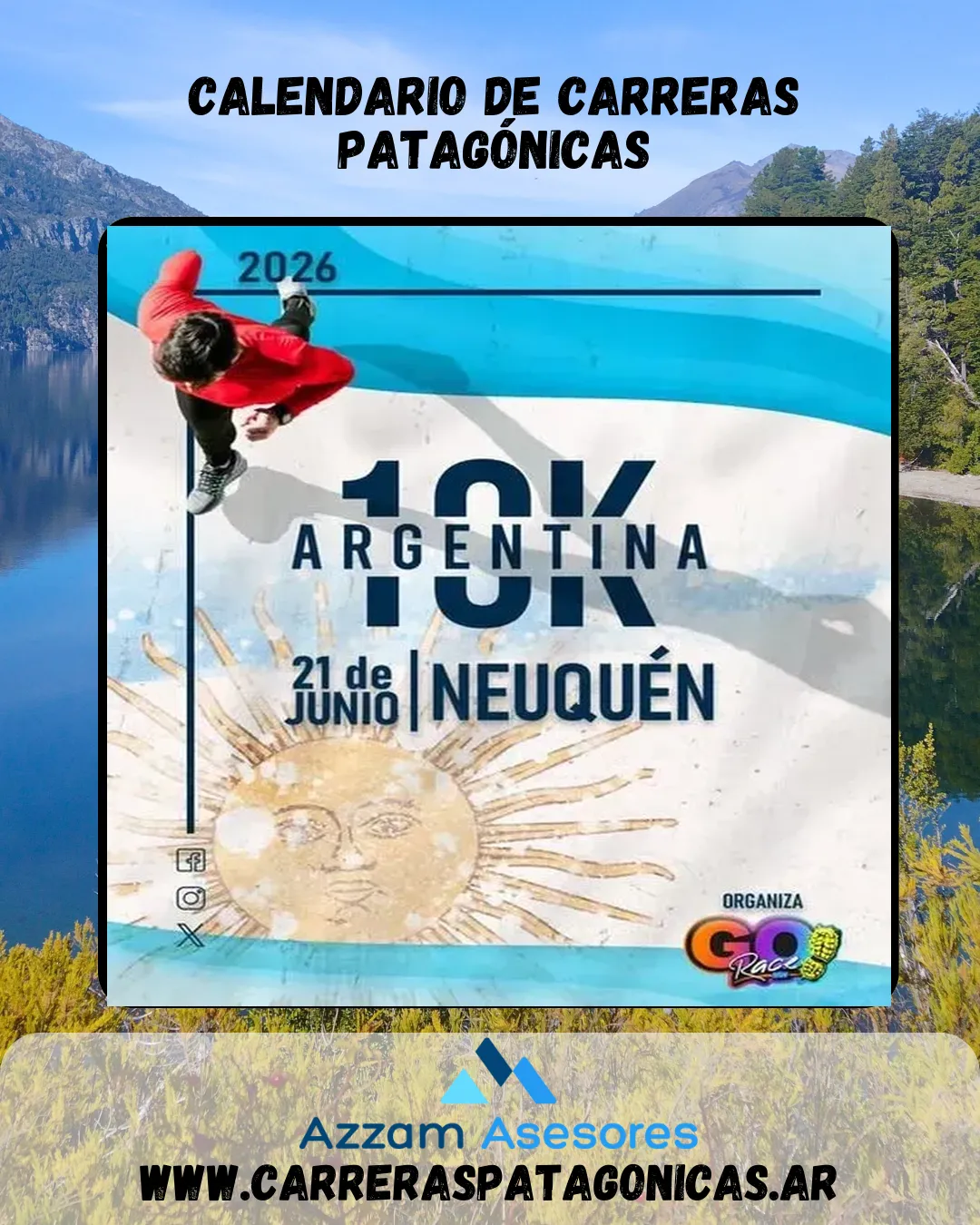 Flyer de ARGENTINA 10K 2026