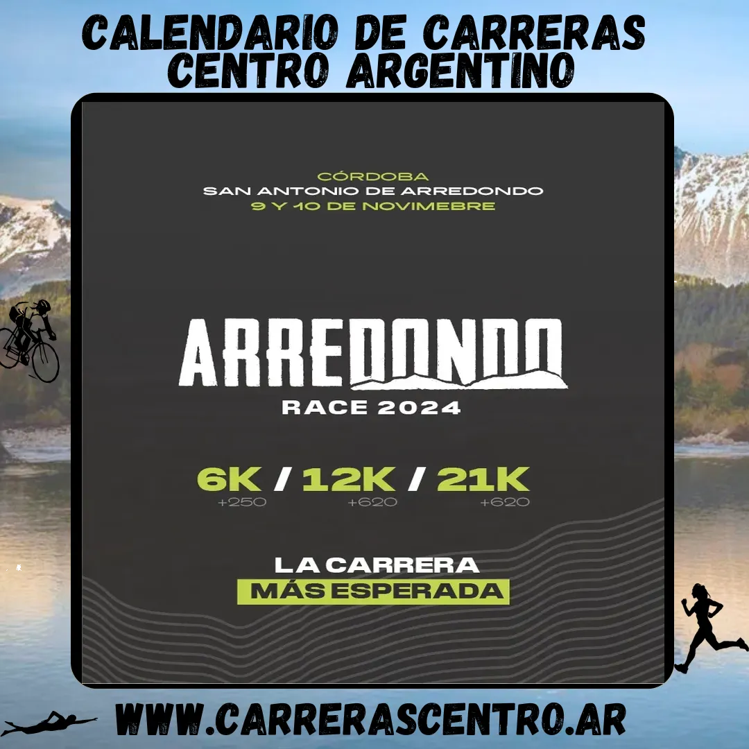 Flyer de Arredondo Race 2024