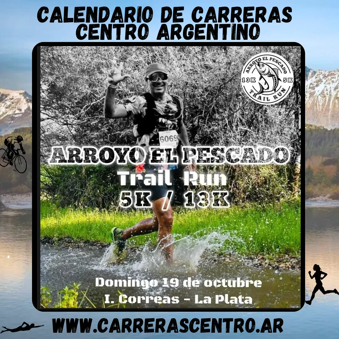 Flyer de Arroyo El Pescado Trail Run 2025