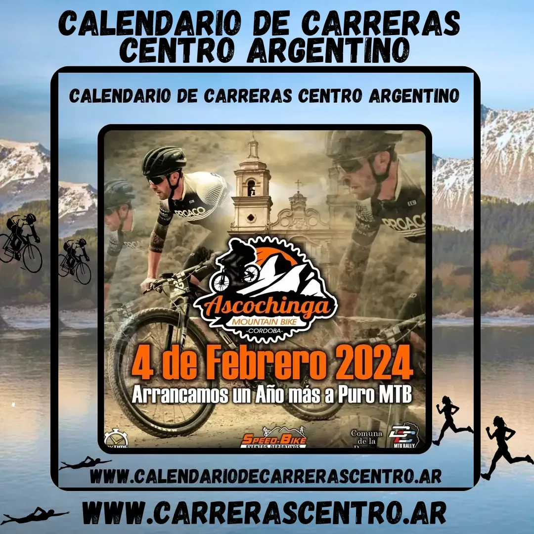 Flyer de Ascochinga MTB 2024