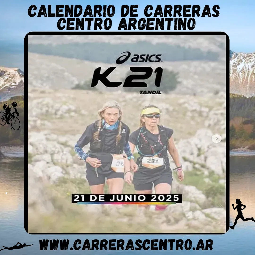 Flyer de ASICS K21 Tandil 2025