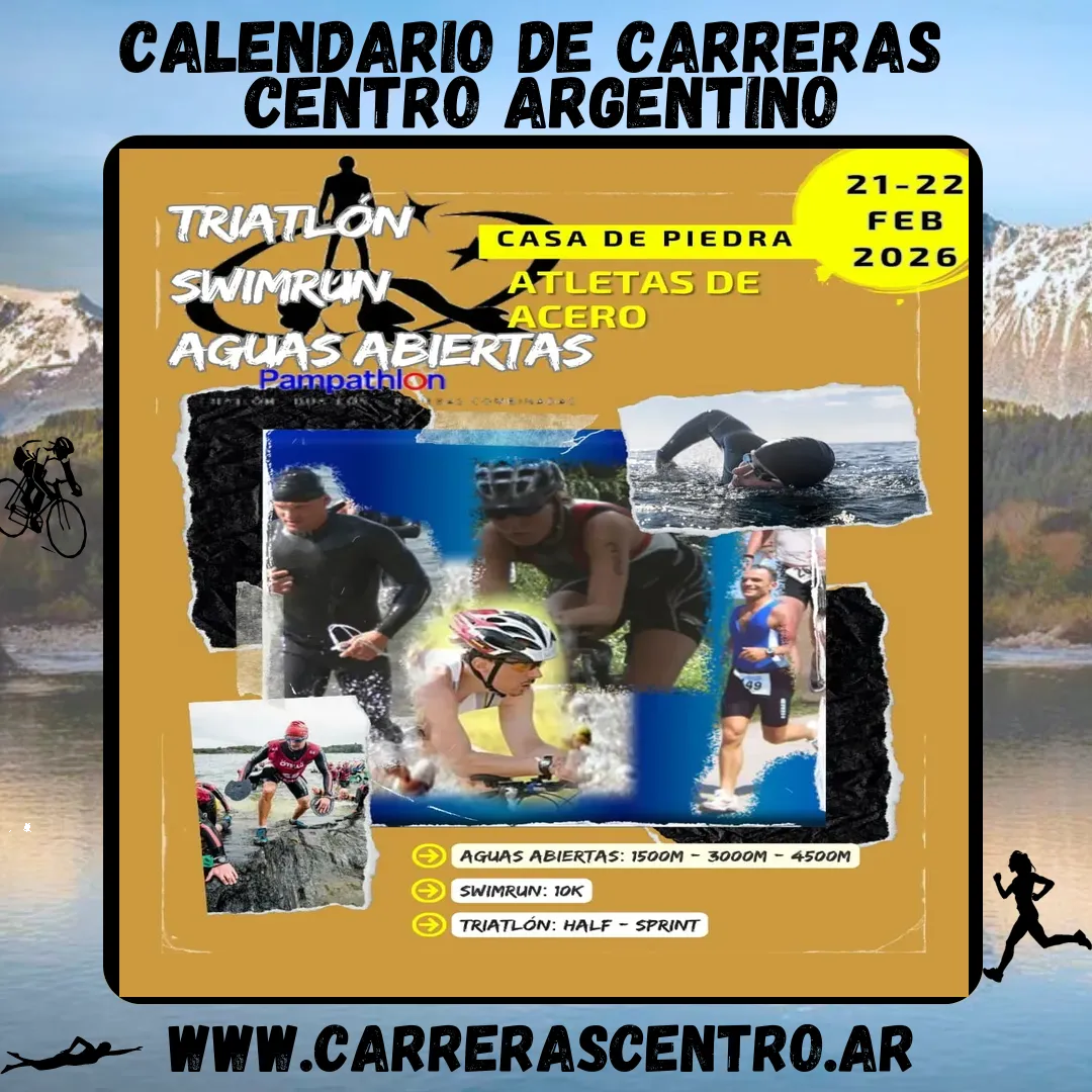 Flyer de Atletas de Acero 2026