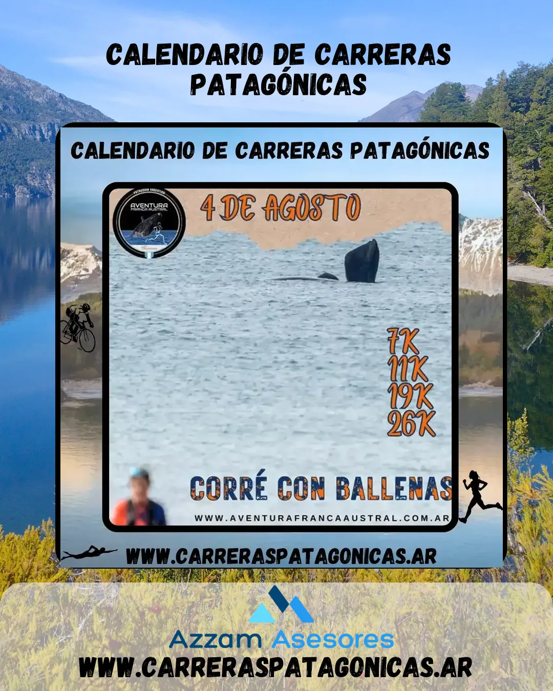 Flyer de AVENTURA FRANCA AUSTRAL 2024