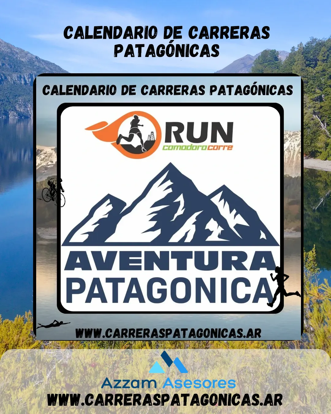 Flyer de AVENTURA PATAGONICA 2024