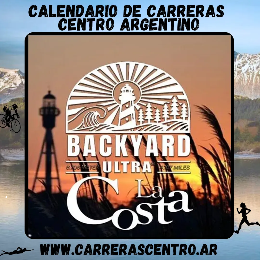 Flyer de Backyard Ultra La Costa – San Clemente 2025